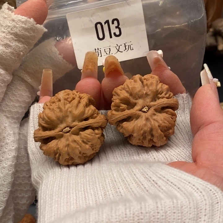 把件文玩核桃默认微瑕013全品小粗筋36尺