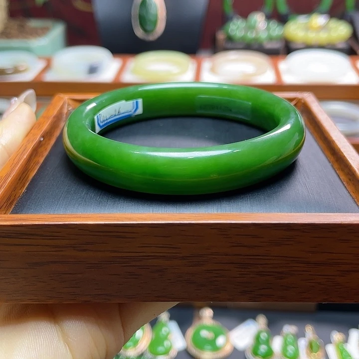 和田玉手镯57.1未镶嵌