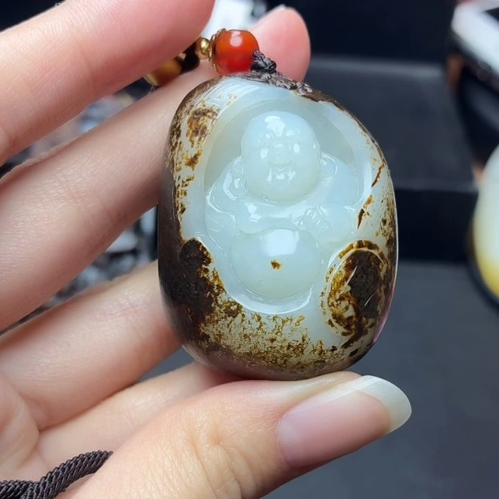 和田玉玉石挂件N1122拍一发一