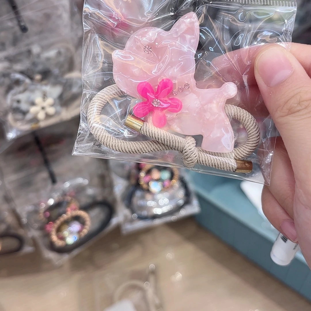 铁合金皮质发绳一个