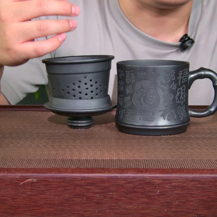 茶杯紫砂高货放漏