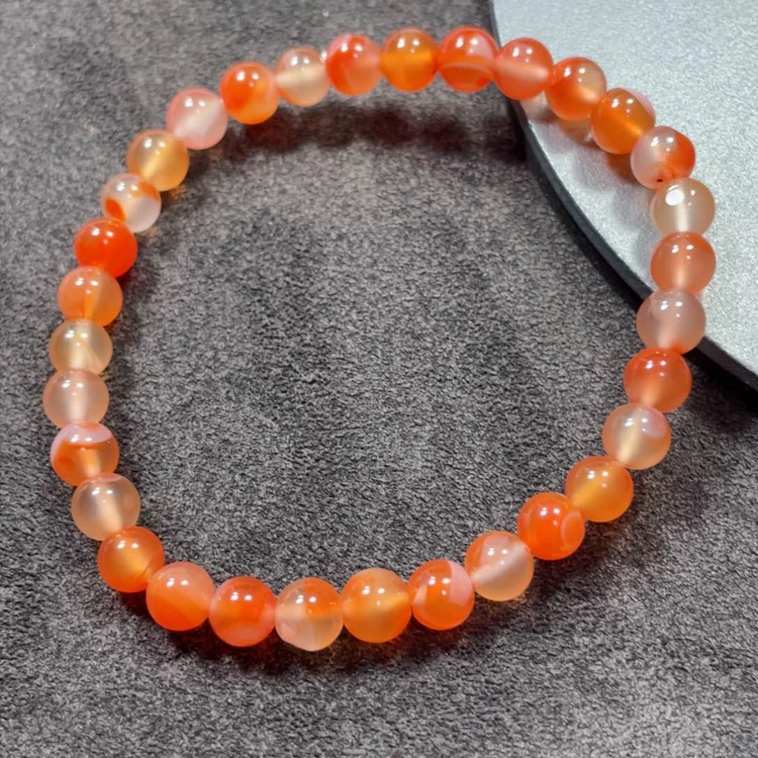 南红玛瑙项链未镶嵌