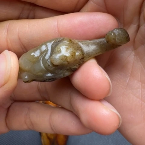 未镶嵌和田玉挂件金*