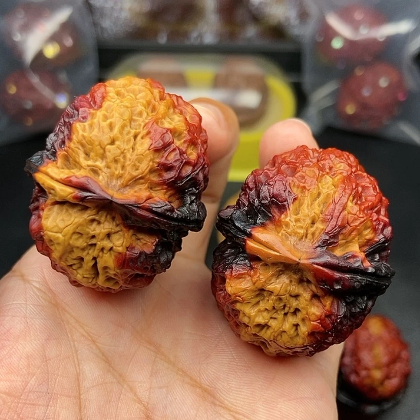 【闪购商品】把件文玩核桃荒*42尺铁绣球