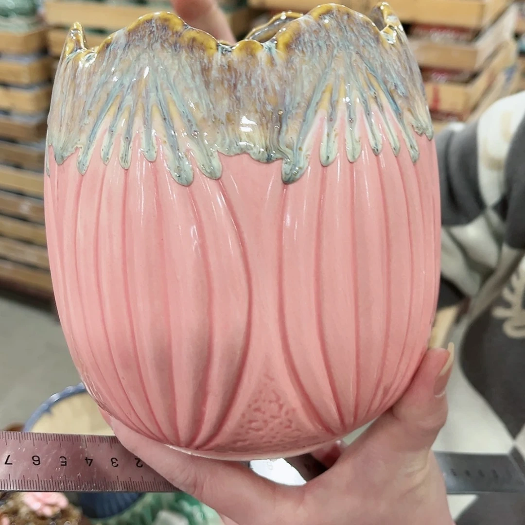 【闪购商品】陶瓷陶瓷多肉植物花盆