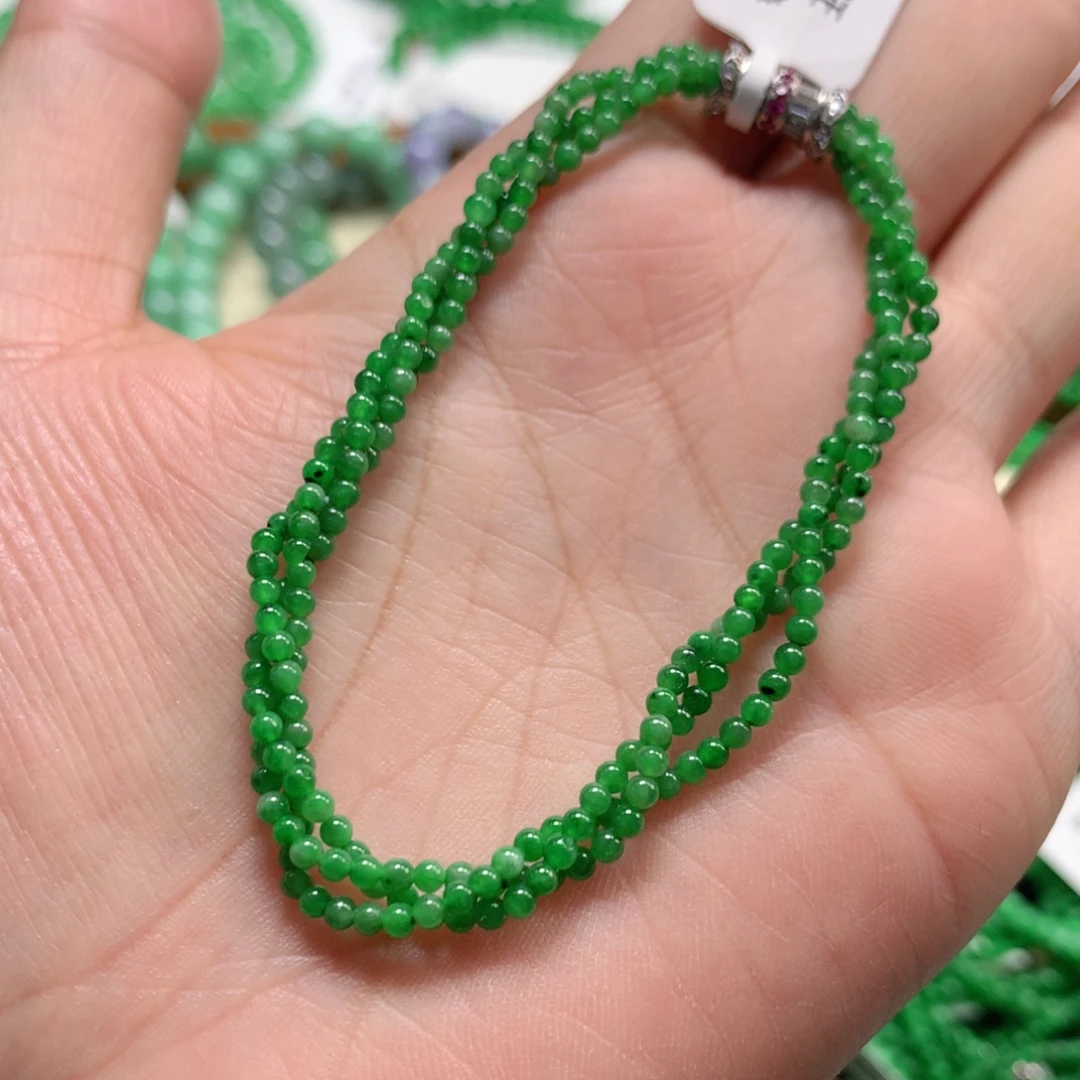 翡翠未镶嵌手链翡翠