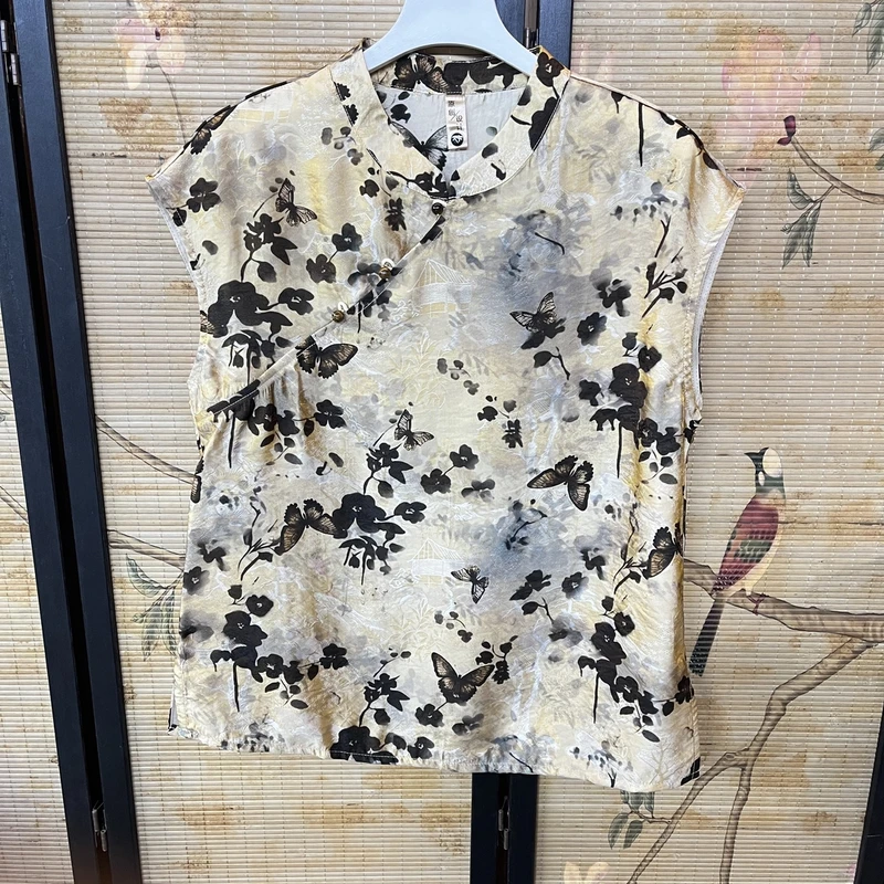 8076【.霜华】.夏季新款小衫