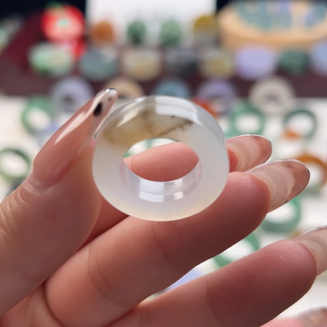 定制翡翠未镶嵌冰咖啡6-12