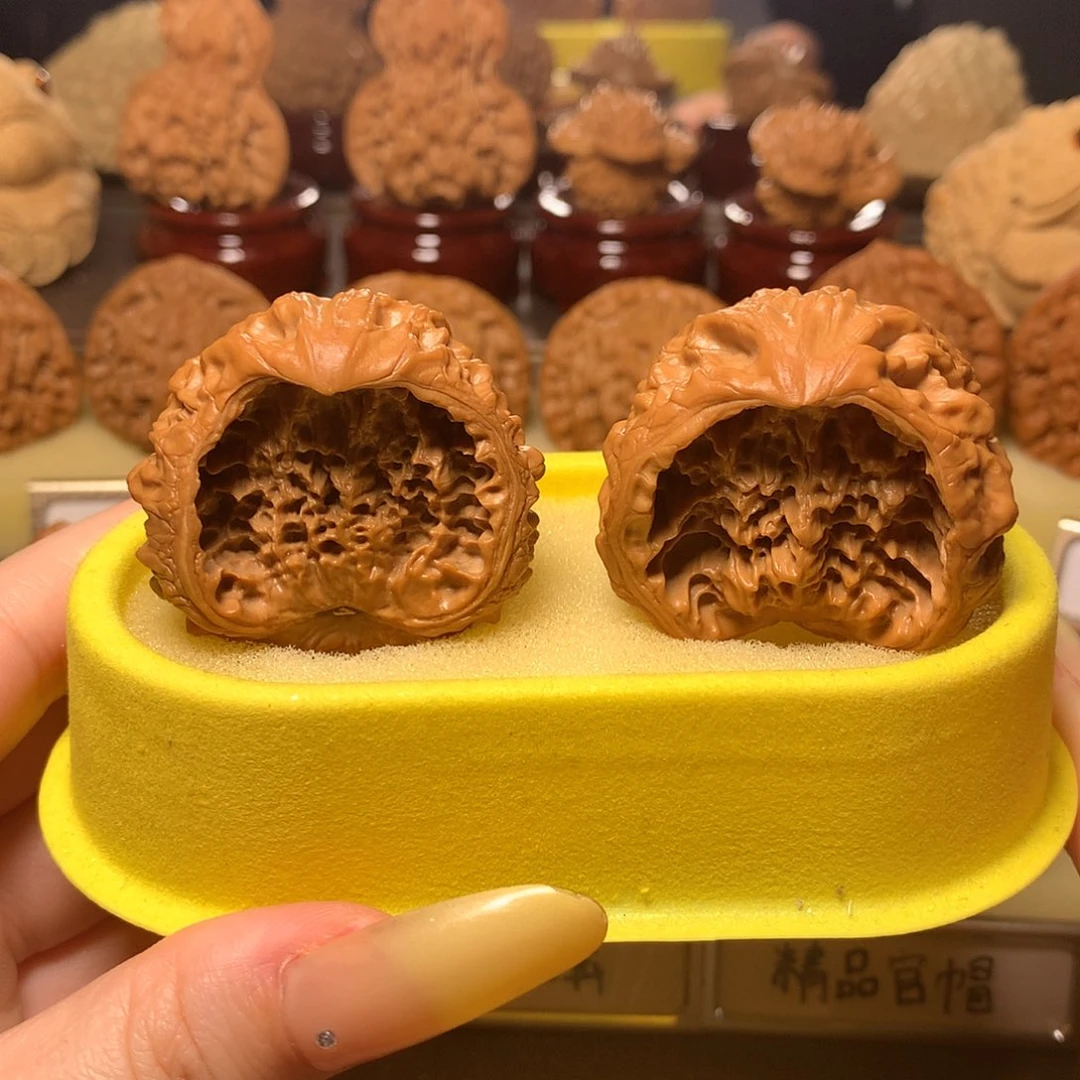 文玩核桃吊坠聚宝盆43全品