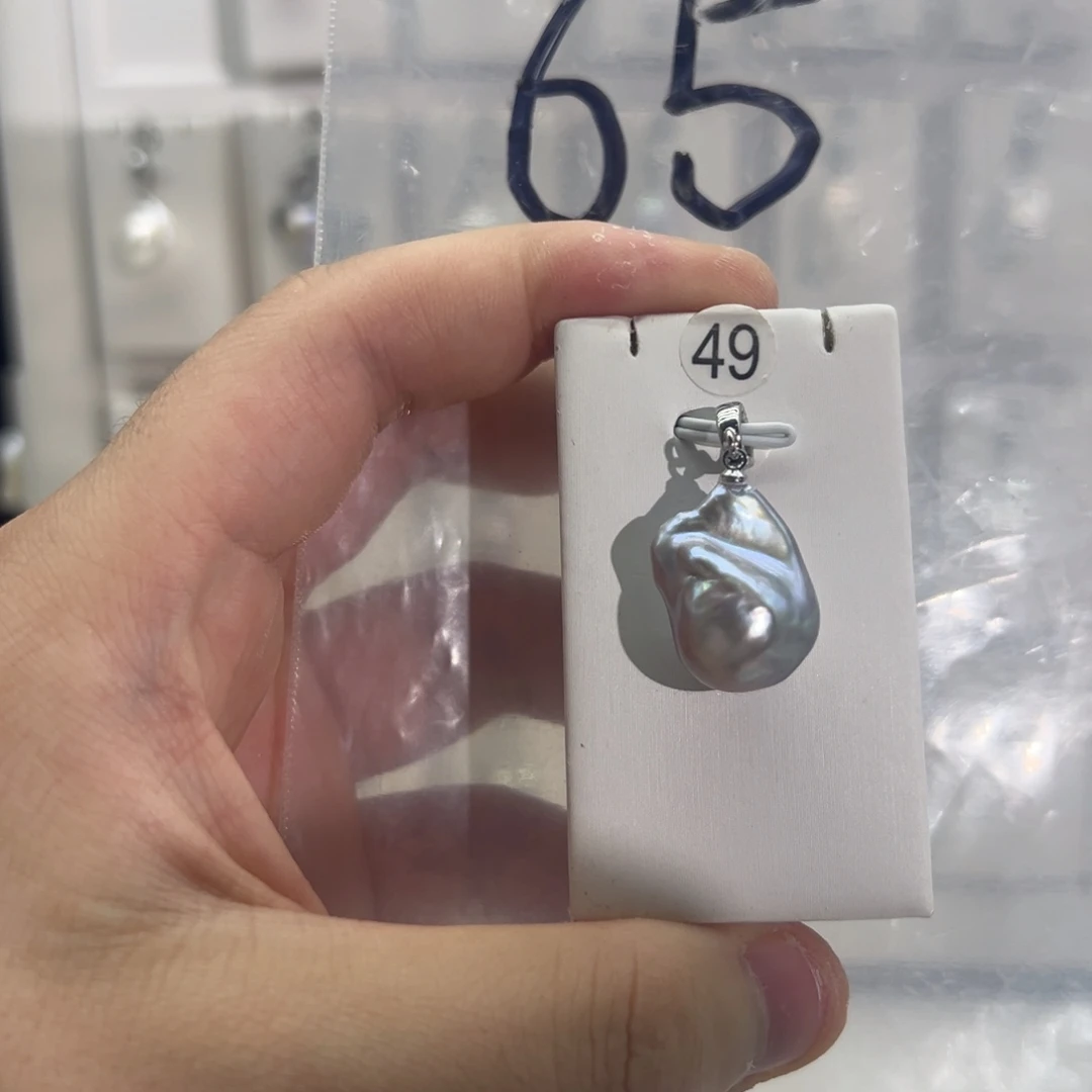 颈饰合金淡水珍珠