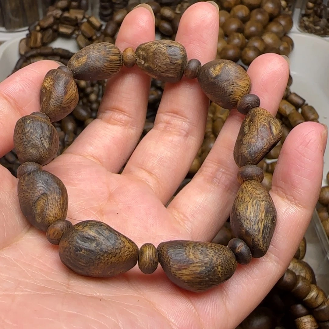 手串沉香单圈树丁包头老料12克