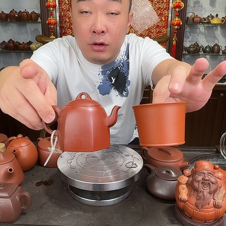 茶壶紫砂秦权直筒杯