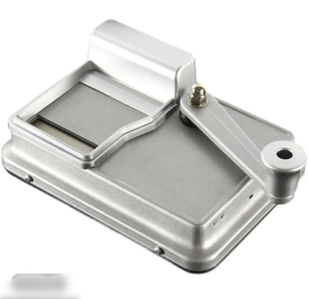 【拓朗宁】银色手动口粮机8.0mm/6.5mm/5.5细支双导轨手摇家用