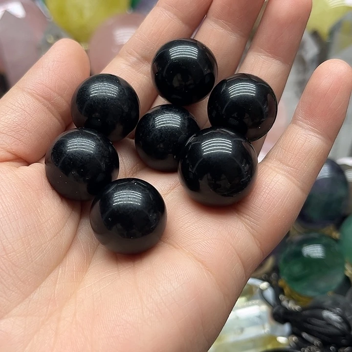 水晶未镶嵌珠宝半成品86克小球