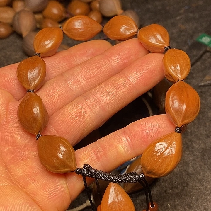 橄榄核手串1.5尺寸23号