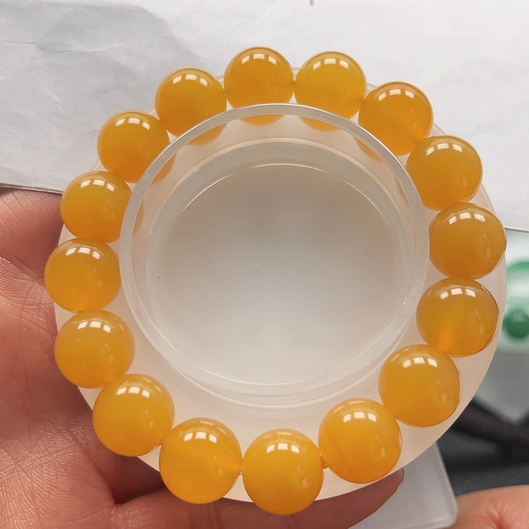 石英质玉手串未镶嵌沉****海手串13