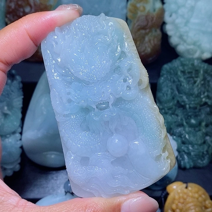 定制翡翠未镶嵌海*翡翠