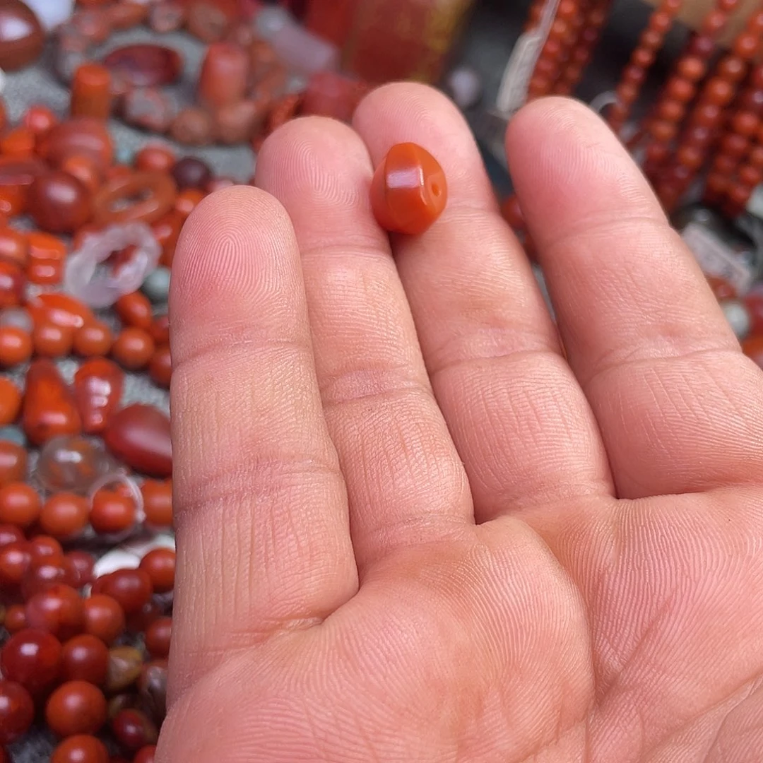 南红玛瑙珠子未镶嵌溜****