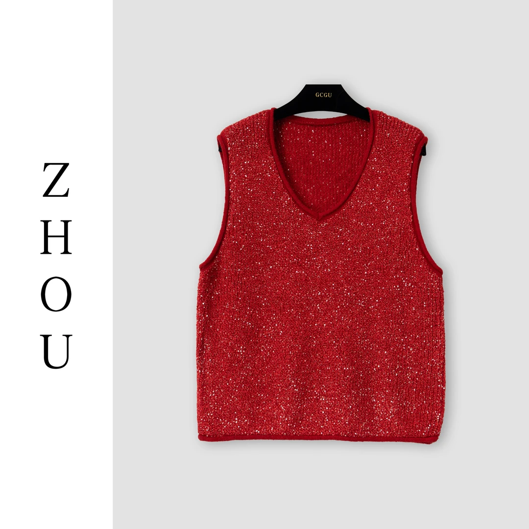 （周哥甄选）红色背心-31328