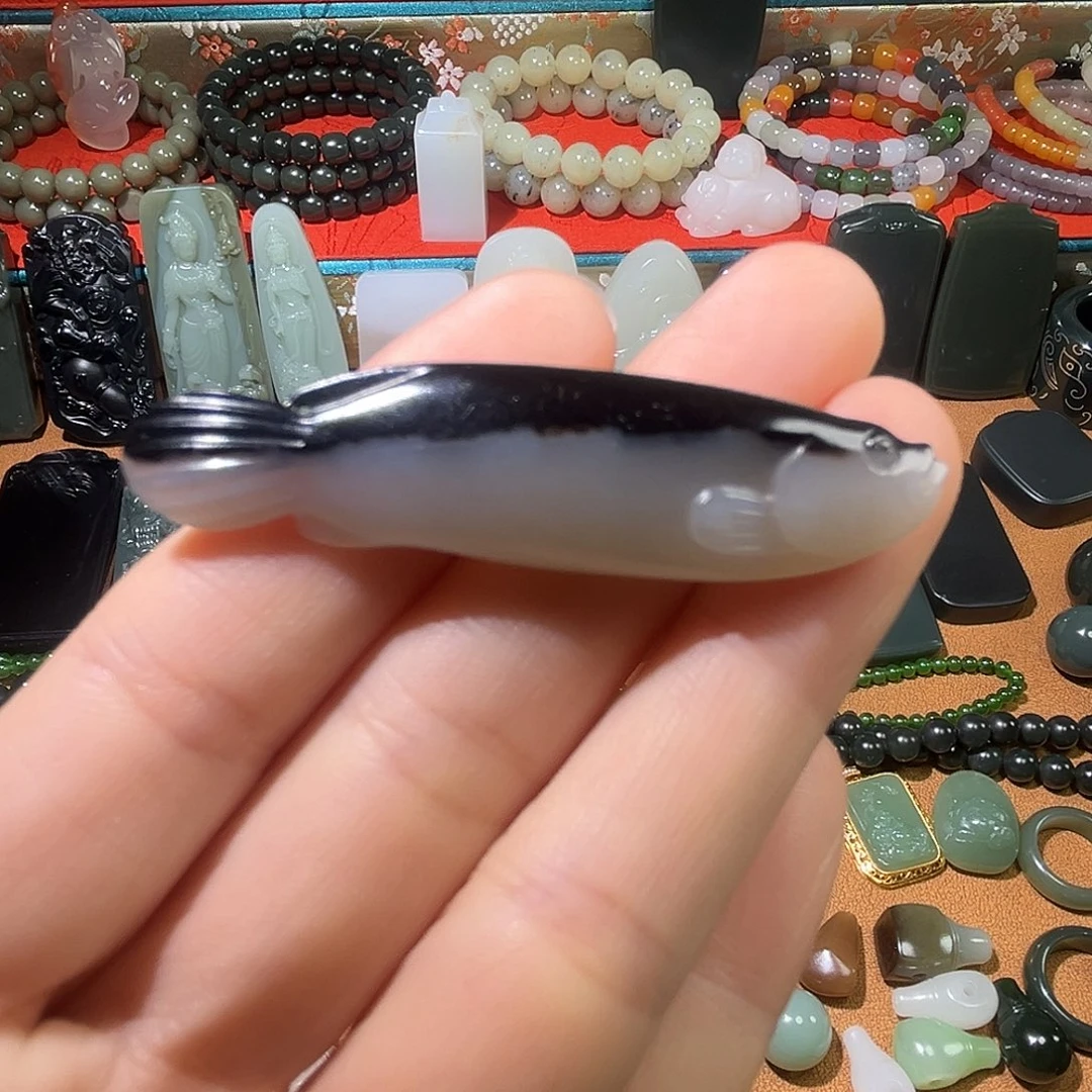 和田玉（青玉）未镶嵌颈饰