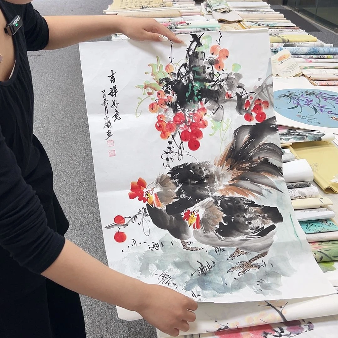 国画国画作品纯手绘