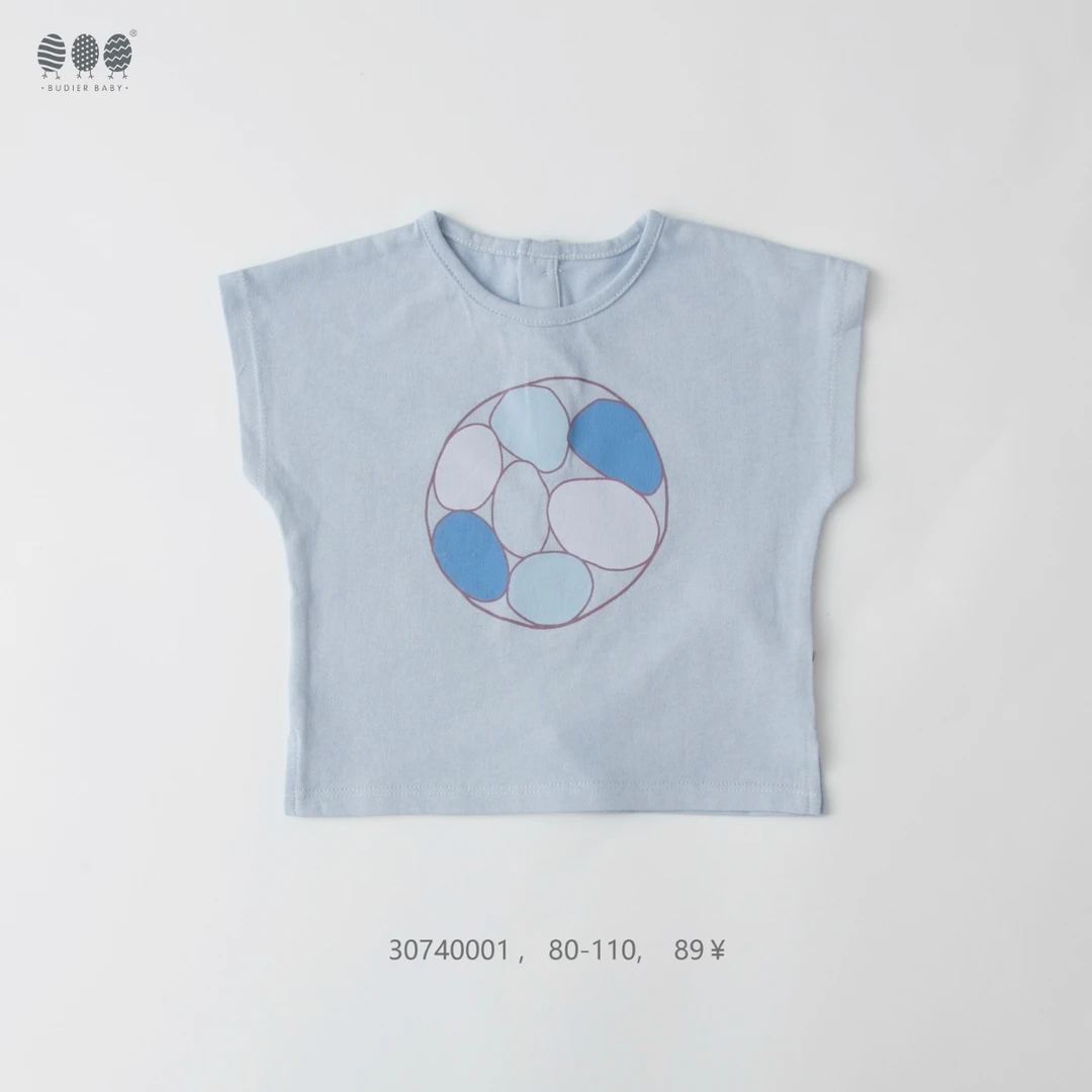 蓝色短袖30740001