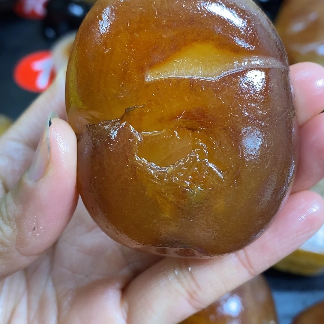 玛瑙/玉髓未镶嵌手把件