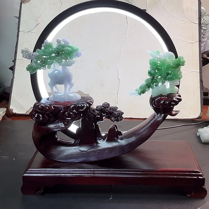 翡翠未镶嵌摆件翡翠