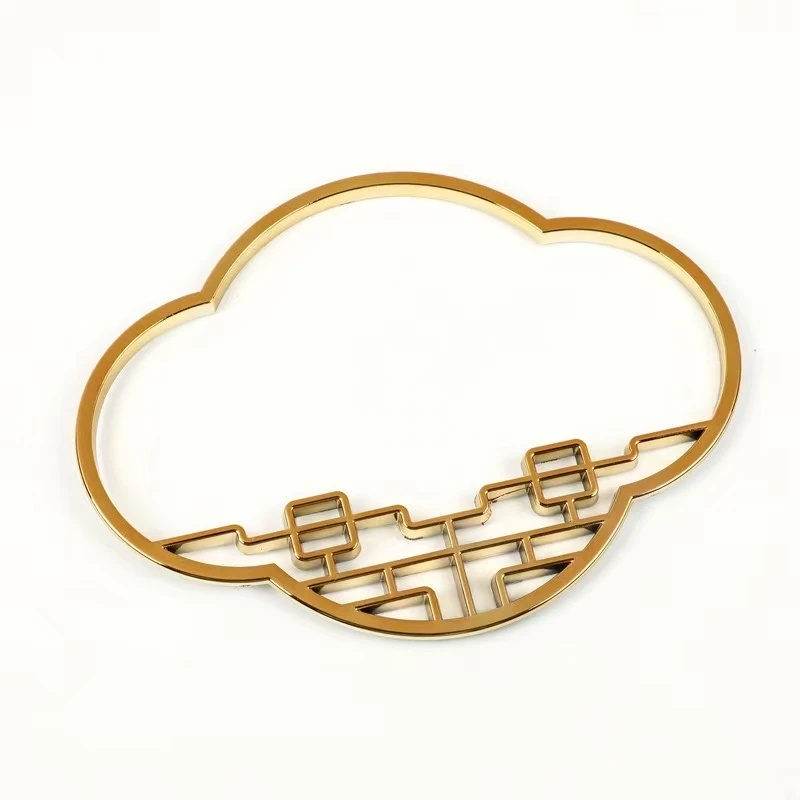 新中式DIY塑料装饰贴牌通用礼盒标牌