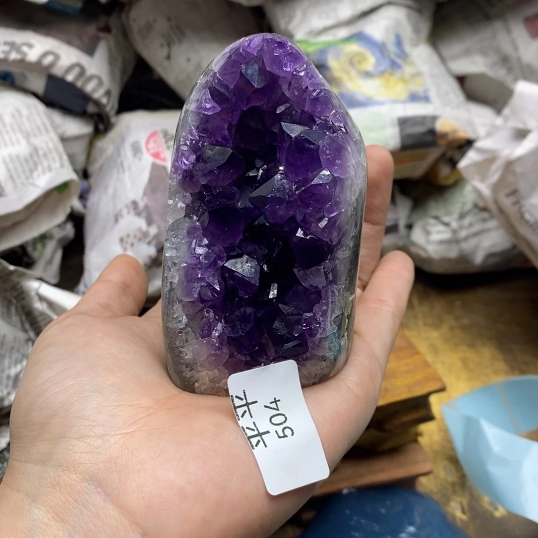 紫晶乌拉圭未镶嵌