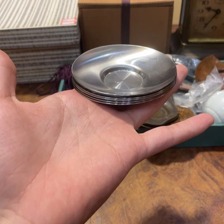 铜小六古美术工艺品摆件