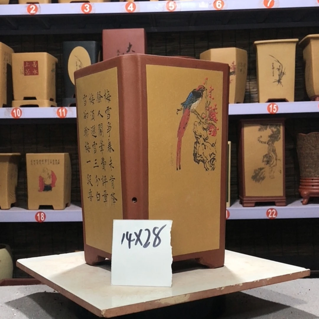 【闪购商品】紫砂花盆埜*手工制作