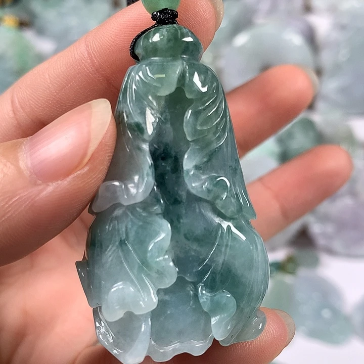 颈饰未镶嵌翡翠百财卡厚15+