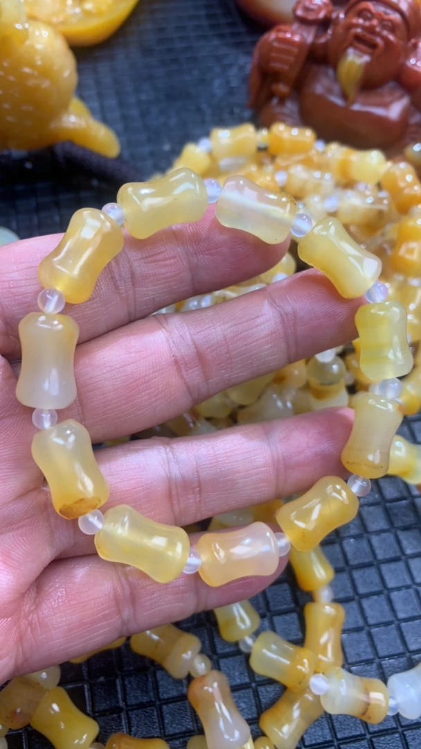 黄龙玉手串手串手串