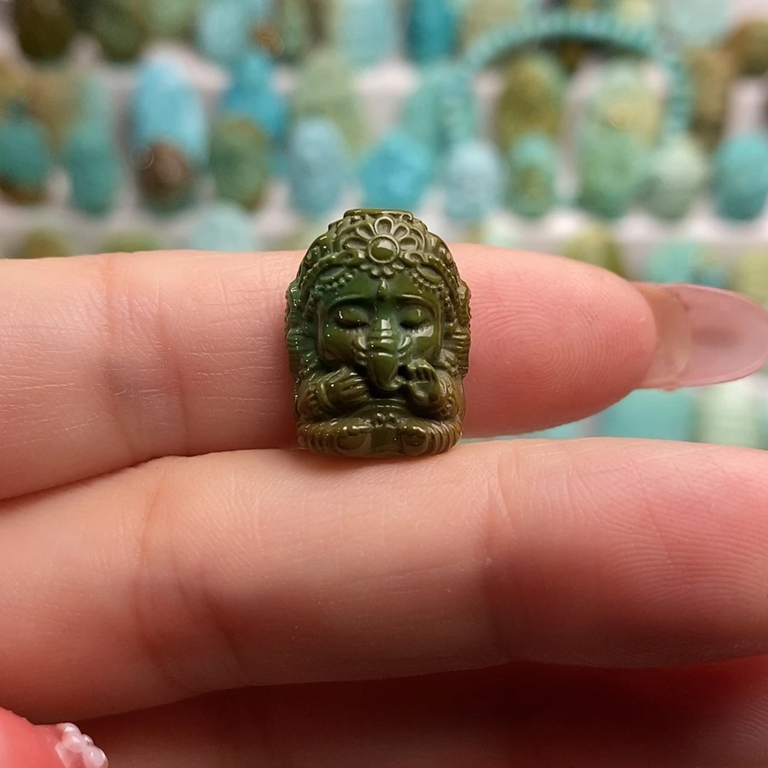 未镶嵌绿松石绿松石