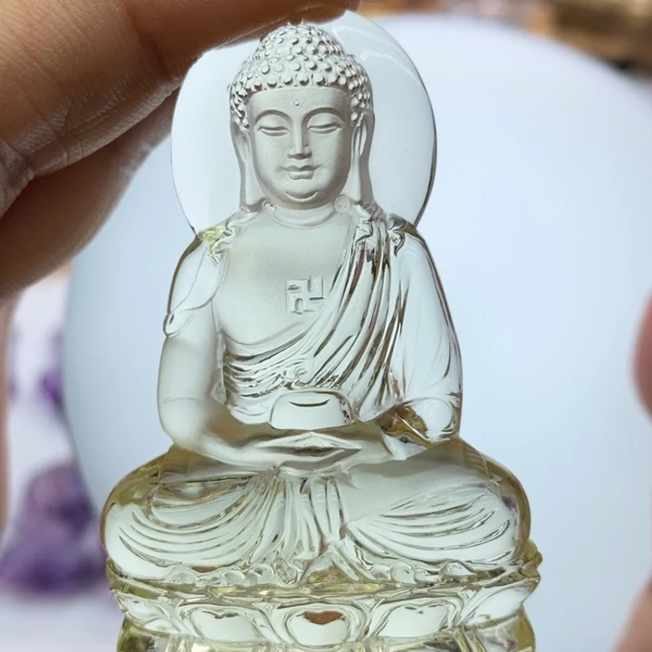 水晶颈饰未镶嵌喜*定制