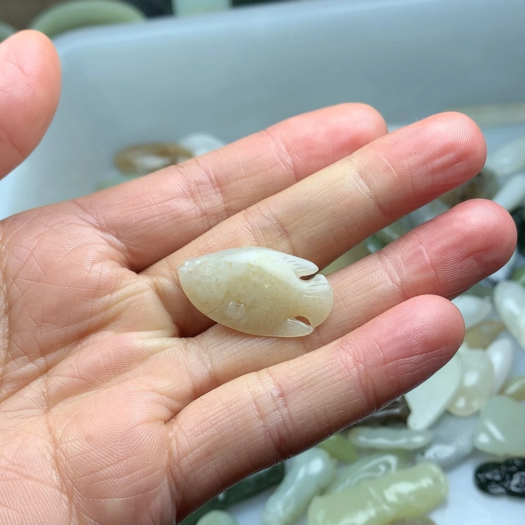 和田玉把件未镶嵌