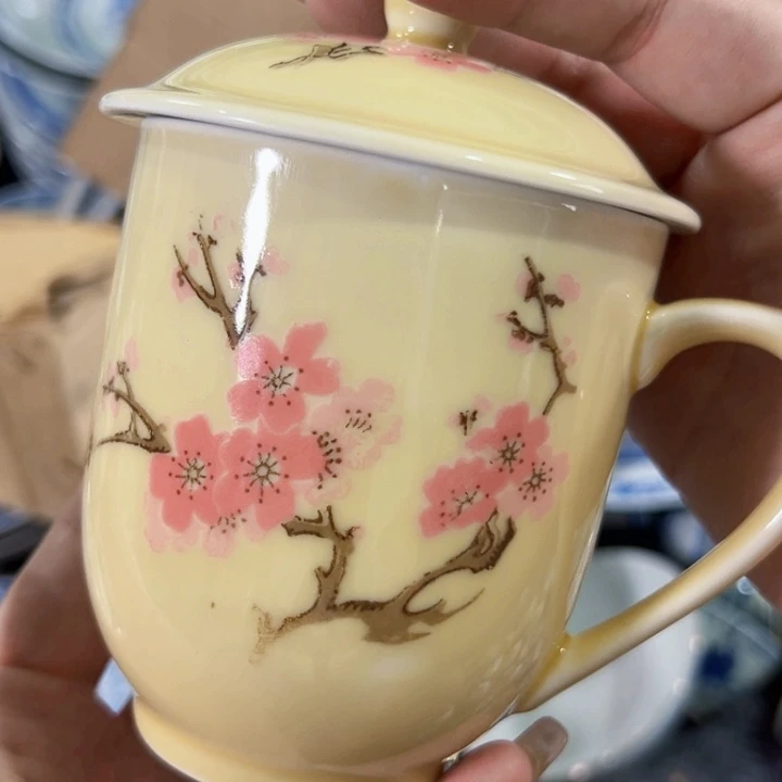 景德镇陶瓷高温瓷办公杯