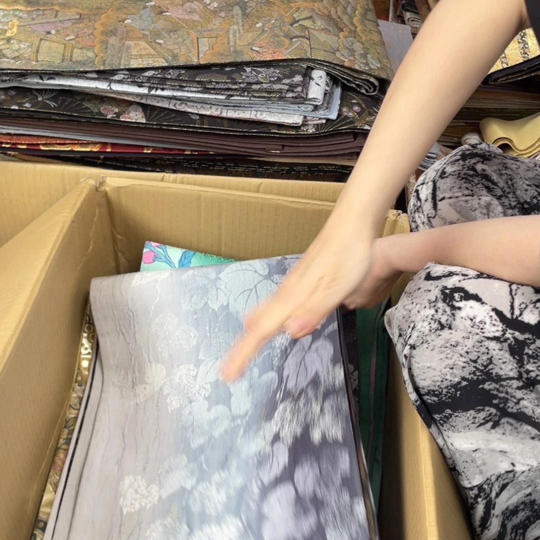 刺绣唐锦西阵织高端定制面料