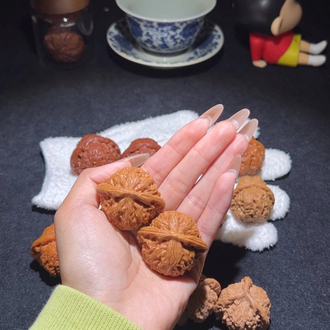 文玩核桃把件40+宫灯