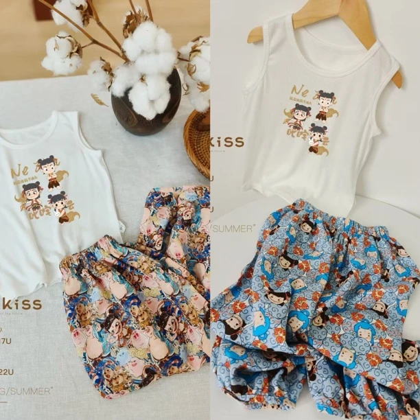 Kiss夏季家居套装哪吒