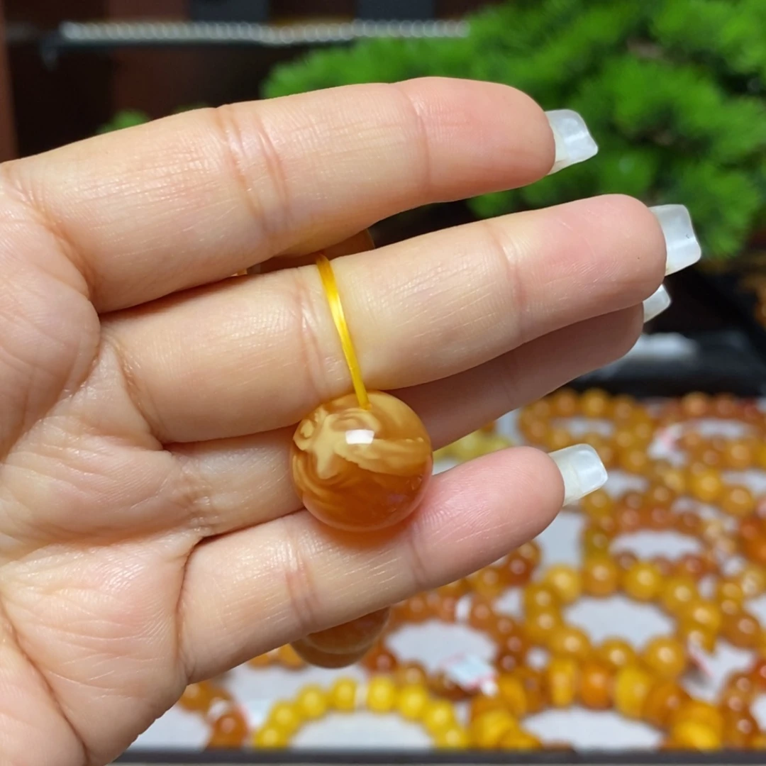 【闪购商品】蜜蜡吊坠(不含链)未镶嵌单珠