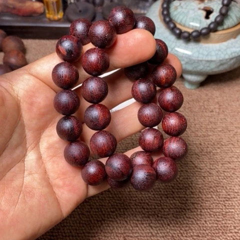 木A270降真香1.5圆珠红油发其一