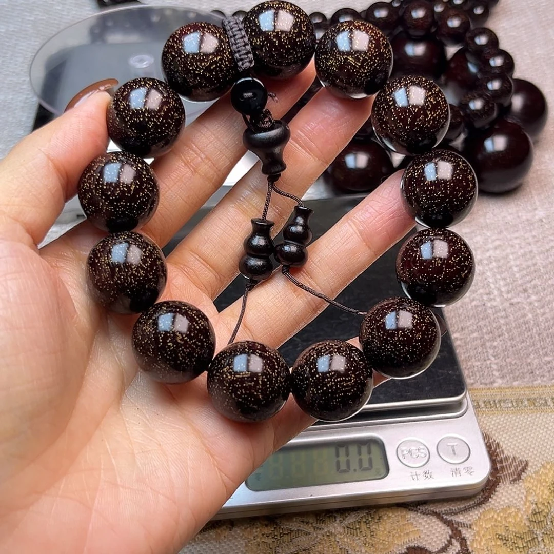 檀香紫檀（小叶紫檀）1.8 13颗爆星