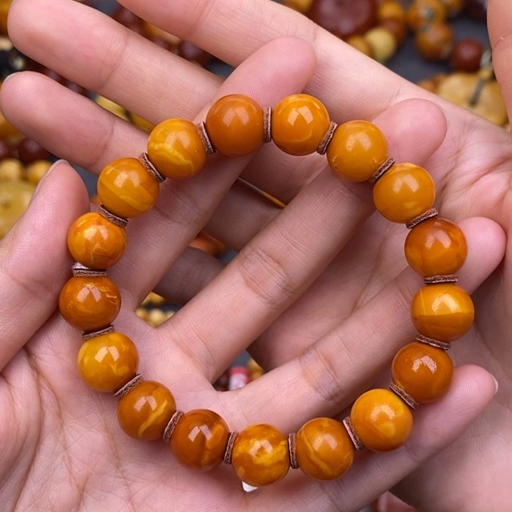 琥珀未镶嵌裸石蜜蜡M