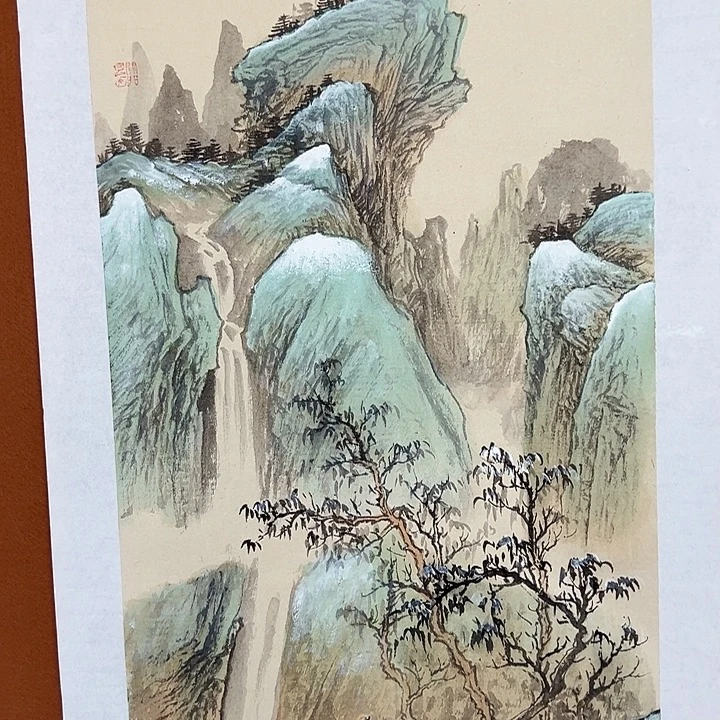 国画李文峰的画作