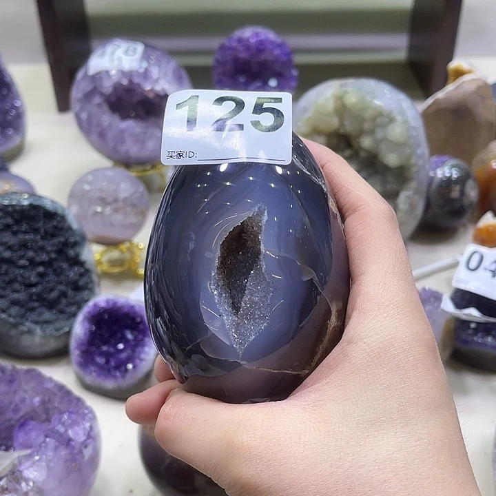 紫晶摆件未镶嵌摆件125