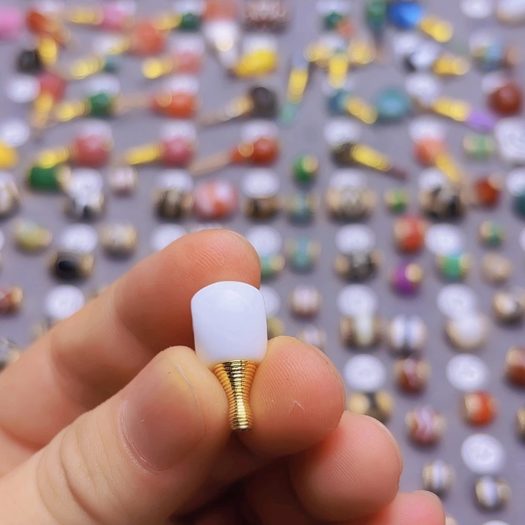 玛瑙/玉髓隔珠未镶嵌