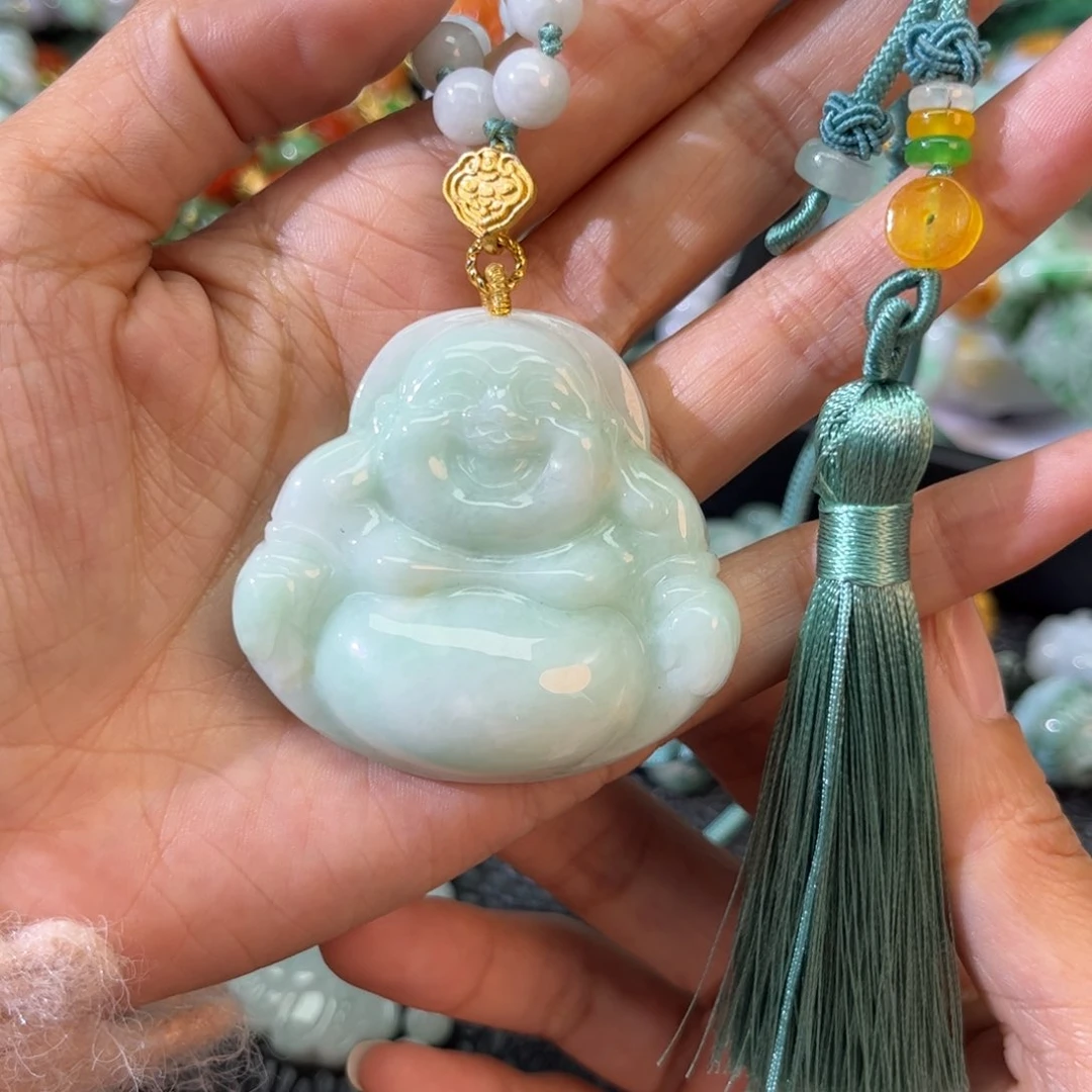 翡翠颈饰未镶嵌待编款