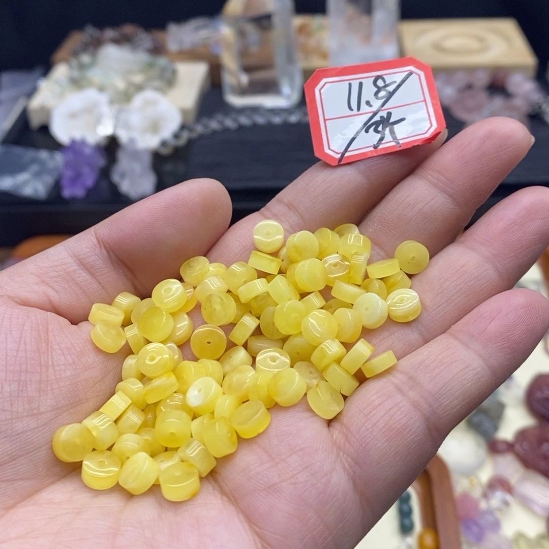 未镶嵌蜜蜡裸石直切卡6